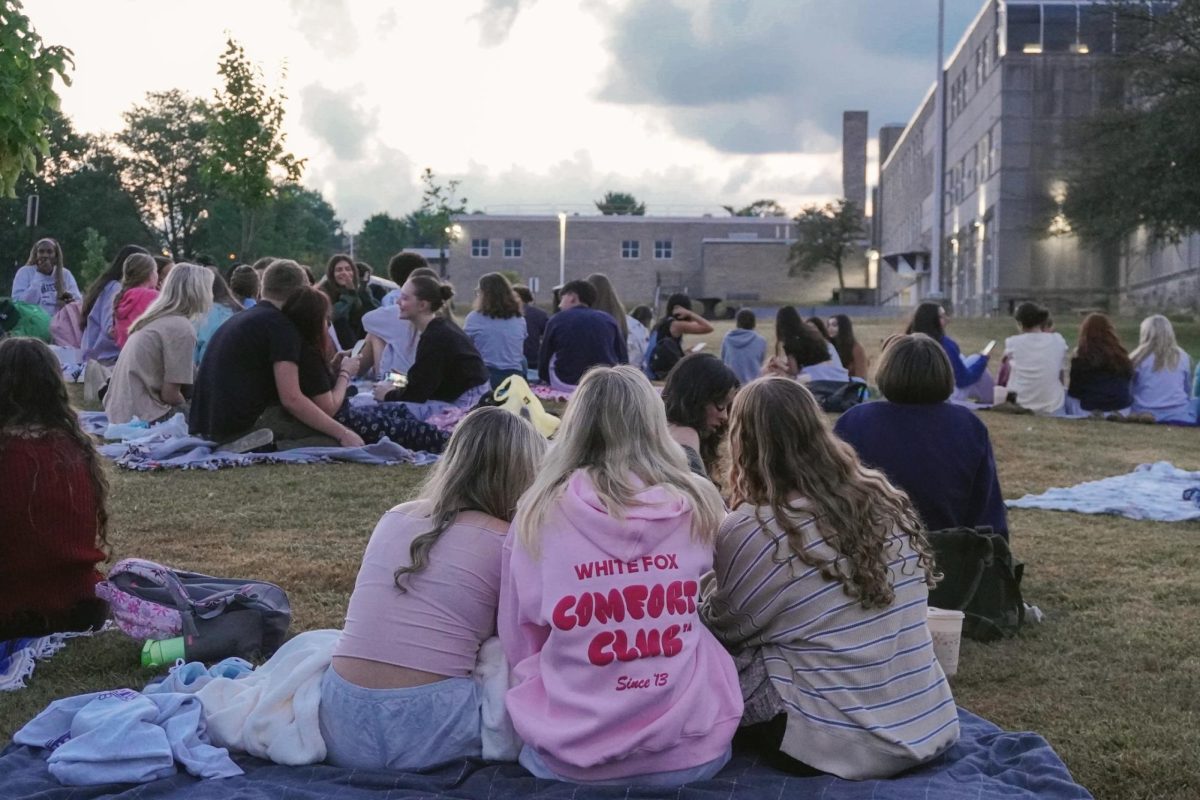 South seniors gather for the annual Senior Sunrise on Friday morning